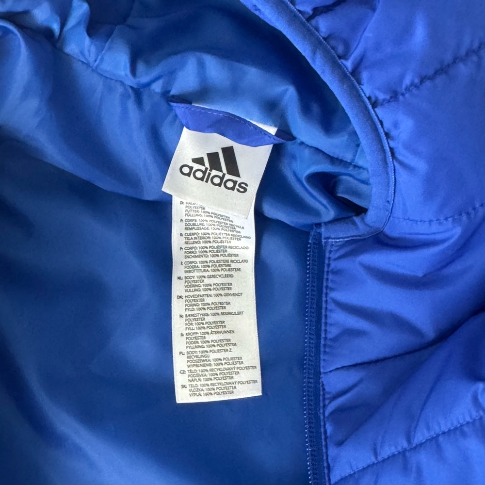 Adidas Vibrant Blue Jacket